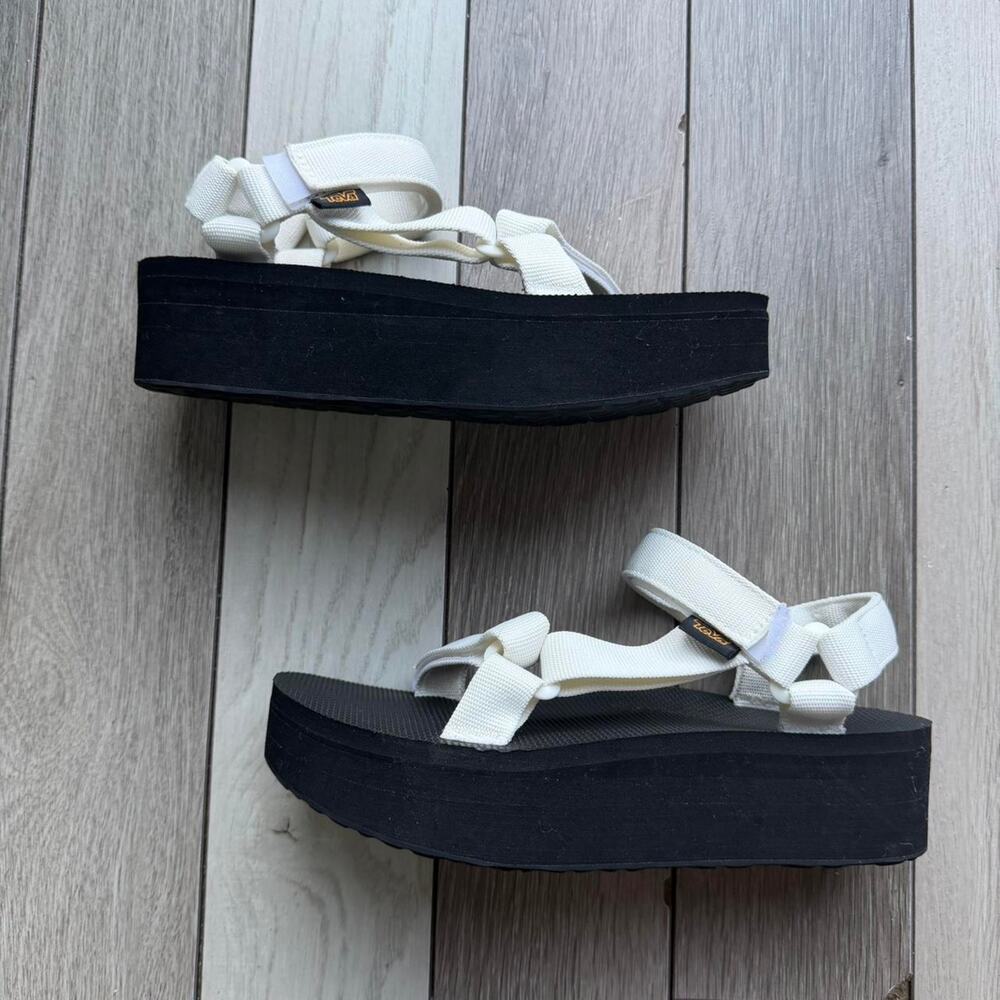 Teva platform universal sandals black - image 1